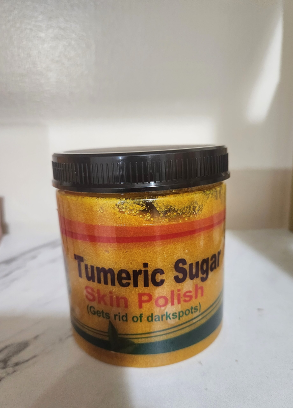 Turmeric Sugar Skin Polish ( Gets rids of darkspots) - hover